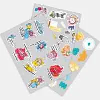 Наклейки UV-DTF Sticker Pack на заказ